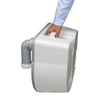 7 - Porta Potti Qube Excellence ThetFord Banheiro químico portátil para barco campista 565P